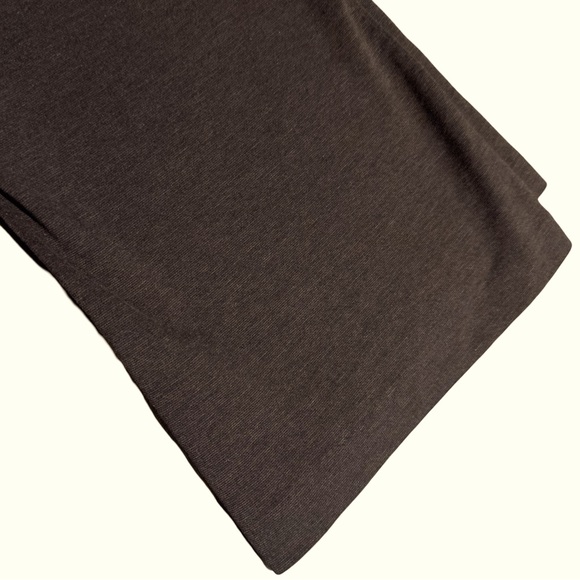 NY&Co New York and Company Medium Brown Pull On Wide Leg Trouser Dress Pants - Picture 4 of 6